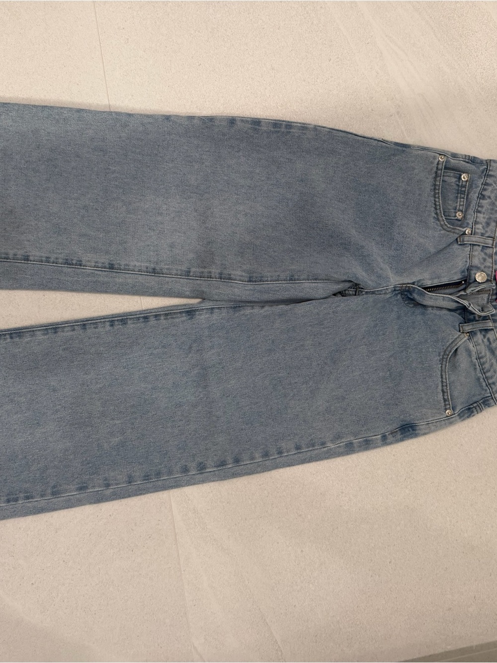 Edikted Light Blue Kids Jeans